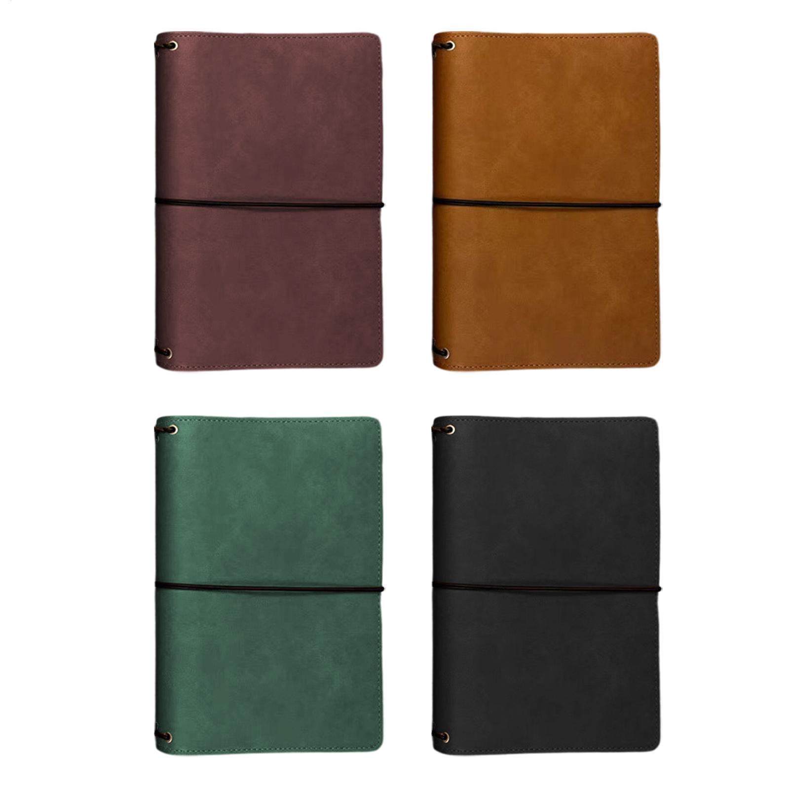 Vintage Leather Journal Notebook - Capa para diário A5, em couro