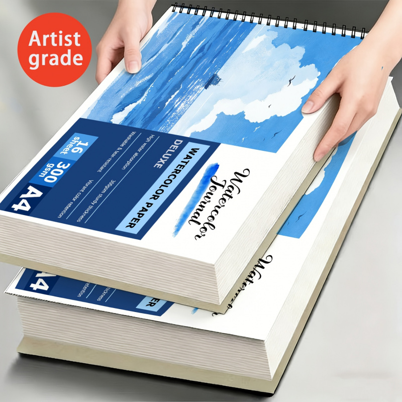 Caderno de Aquarela A4 com 16  - Stationery Books avaliação e preço
