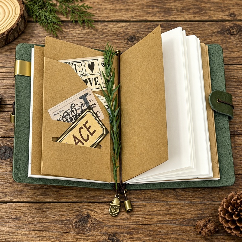 Caderno de Viagem A7 A6 Pueblo - Vintage Leather Journal Notebook avaliação e preço