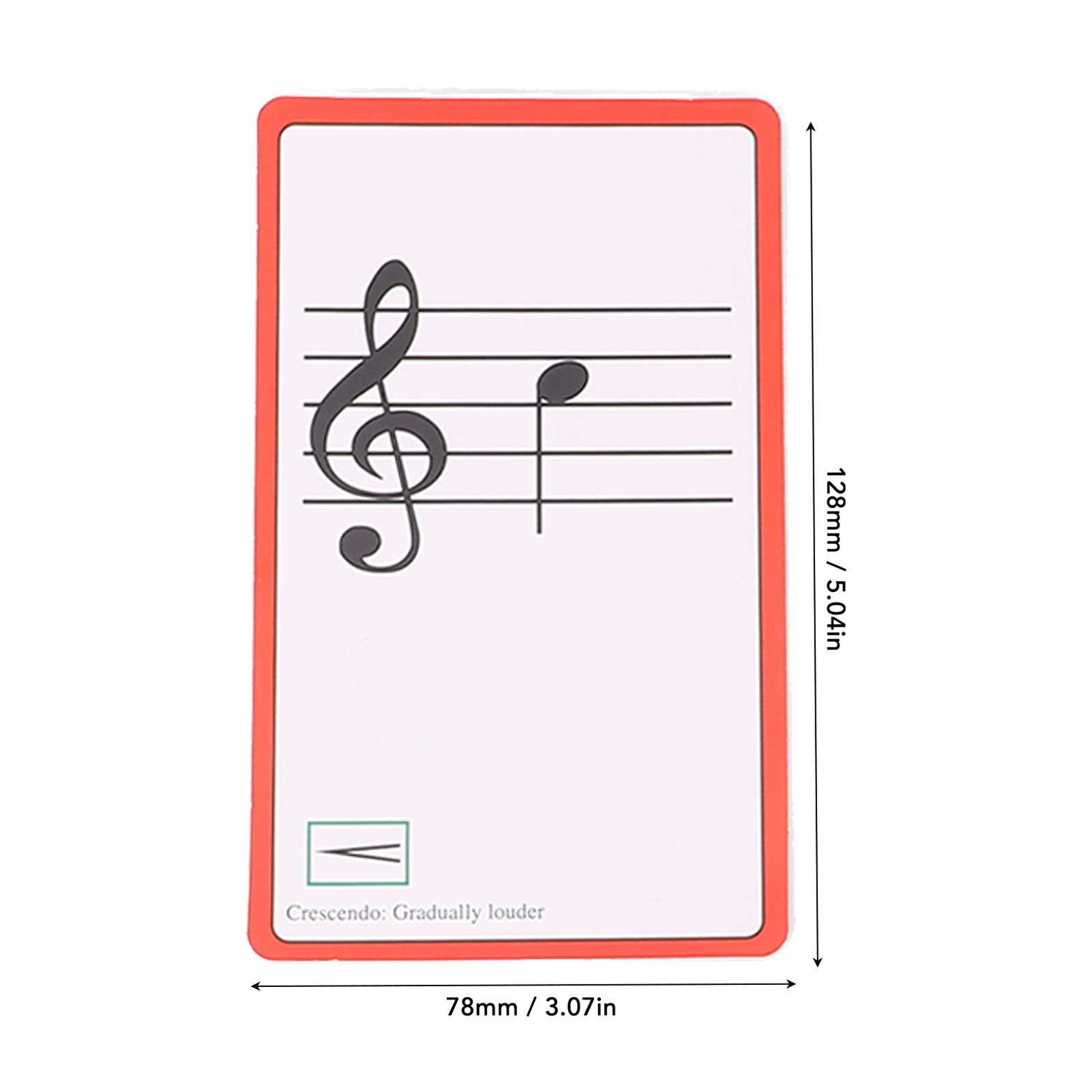 Cartões flash de música, codif - Blank Sheet Music Notebook avaliação e preço