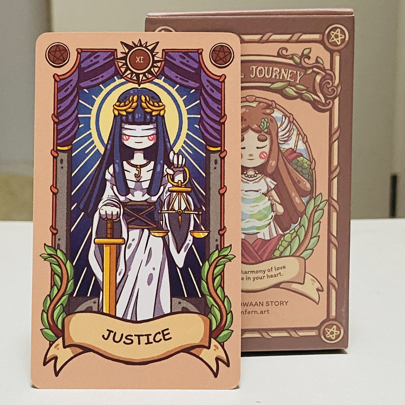 Cartas de tarô de viagem alegr - Tarot Deck With Guidebook avaliação e preço