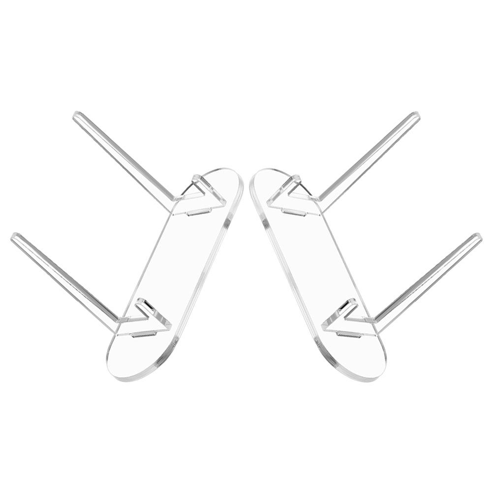 2 Suportes de Exibição em Acrí - Clear Acrylic Book Stand Holder avaliação e preço