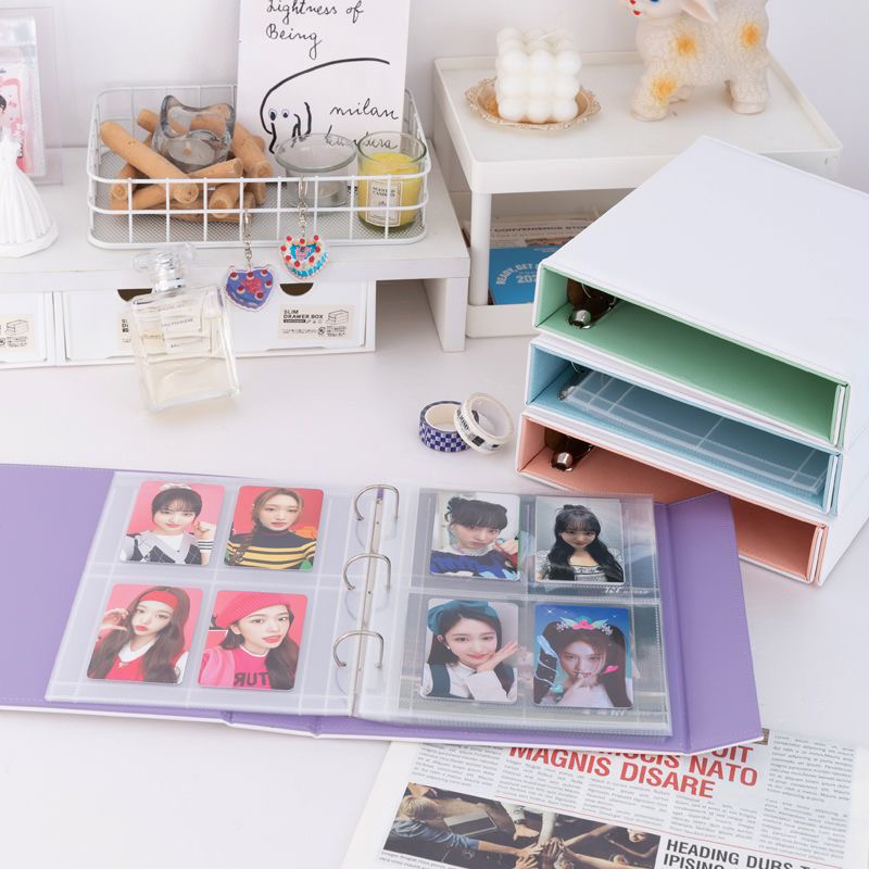 A5 fichário photocards magnéti - Kpop Photo Card Binder 3 Inch avaliação e preço