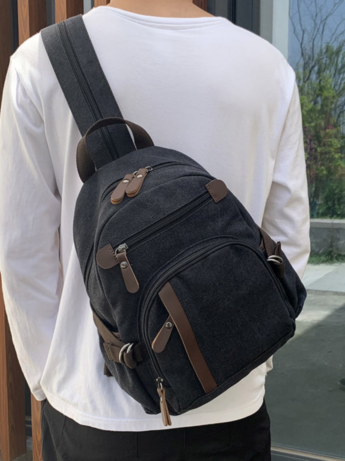 Mochila Pequena de Lona para L - Books avaliação e preço