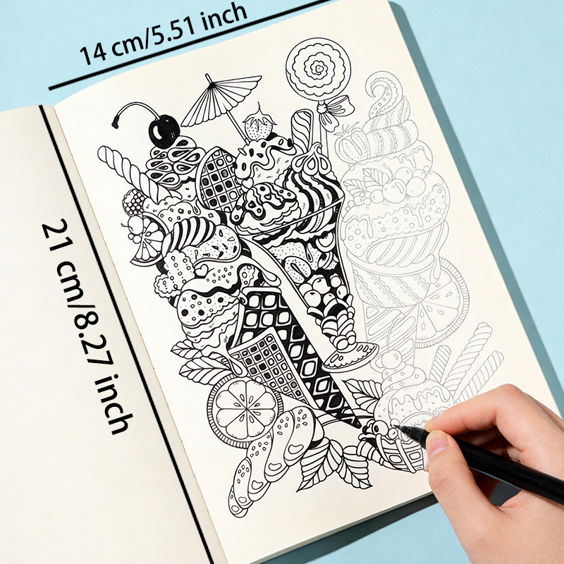 Livro de Graffiti Desenhado à  - Adult Coloring Book Stress Relief avaliação e preço