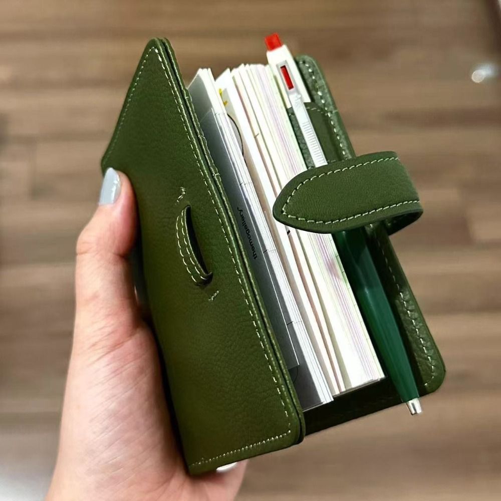 Novos Cadernos de Couro Verde  - Vintage Leather Journal Notebook avaliação e preço
