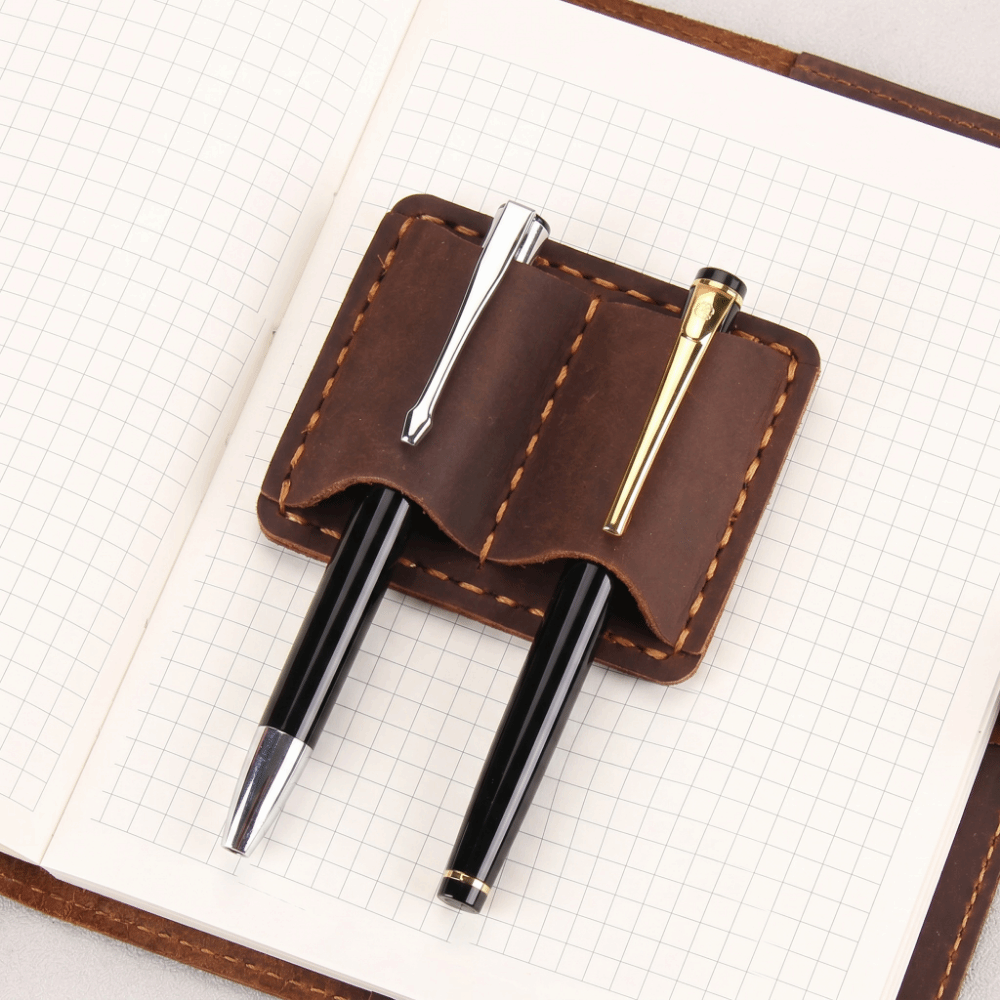 Suporte Duplo Vintage de Couro - Vintage Leather Journal Notebook avaliação e preço