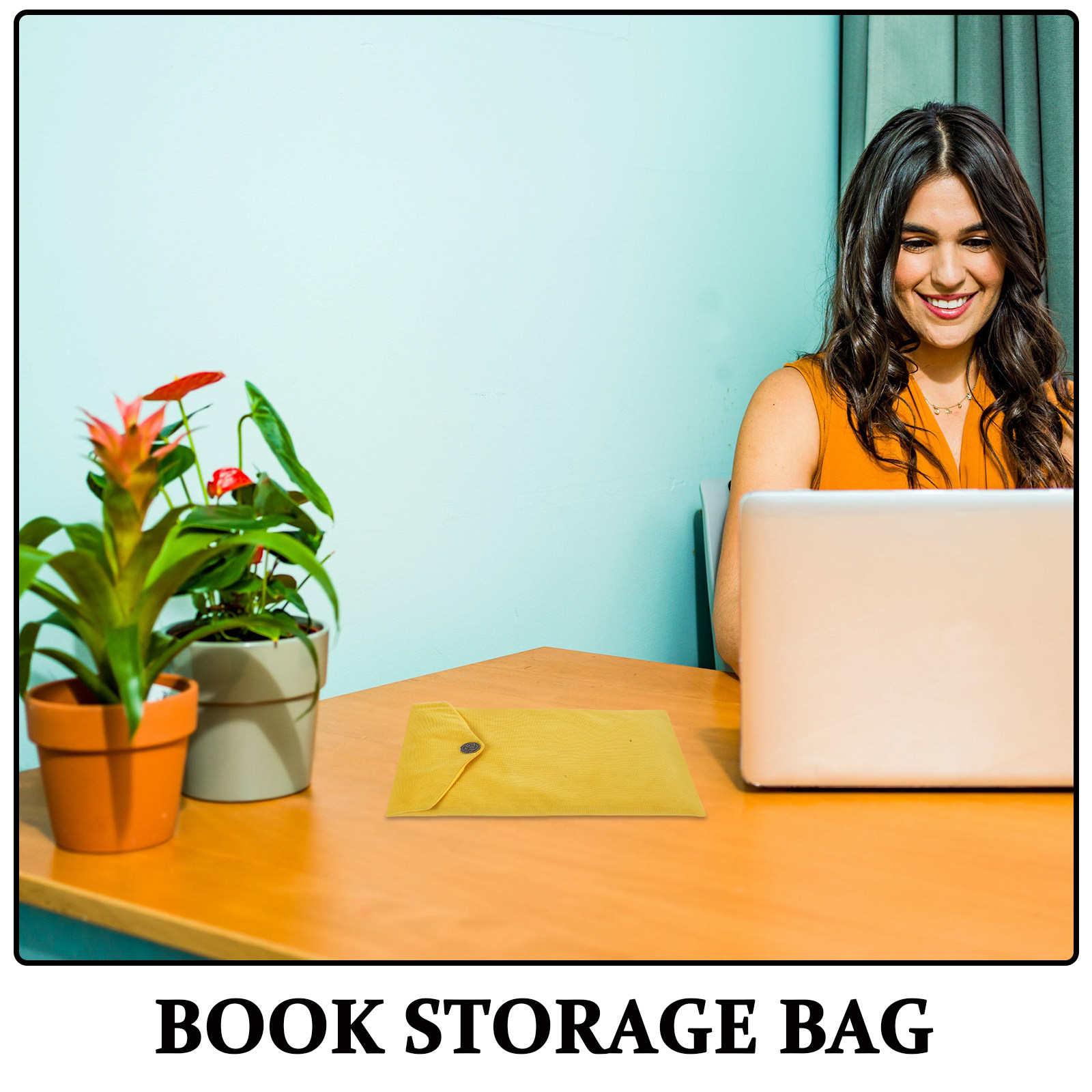 Bolsa minimalista de veludo co - Stationery Books avaliação e preço