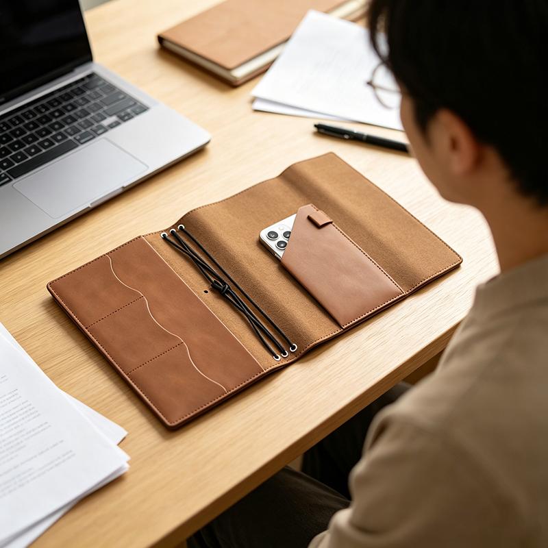 Caderno Recarregável Compacto  - Vintage Leather Journal Notebook avaliação e preço
