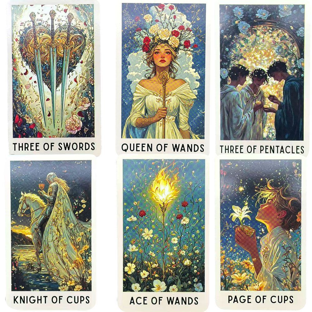 78 Cartas de Tarô Enigmatic Bl - Tarot Deck With Guidebook avaliação e preço