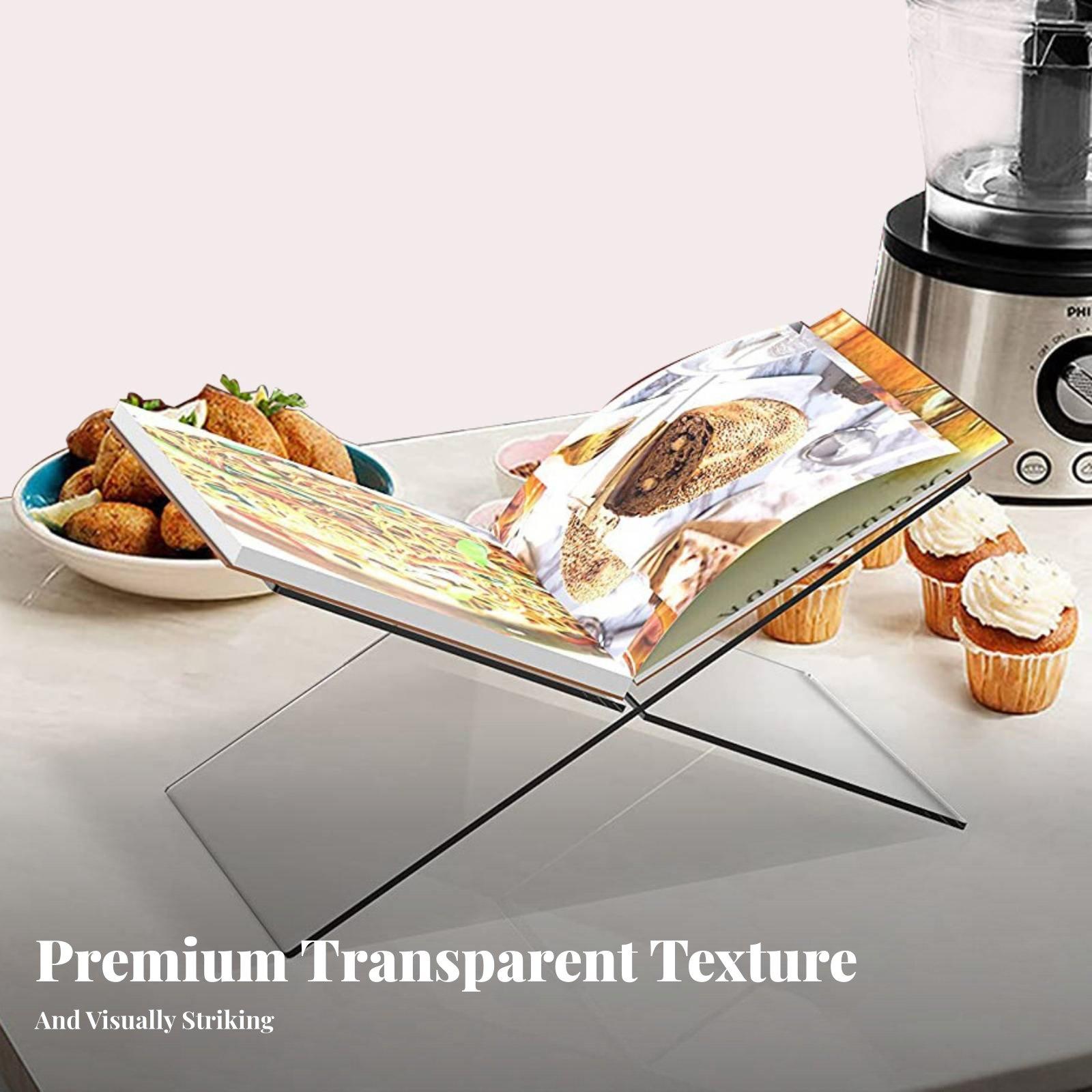 Suporte de Livros em Acrílico, - Clear Acrylic Book Stand Holder avaliação e preço